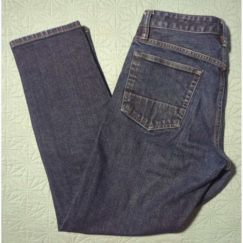 Bonobos Men’s Japanese Selvedge Jeans Indigo Blue Tailored Tapered Denim 30X30 - Picture 4 of 14